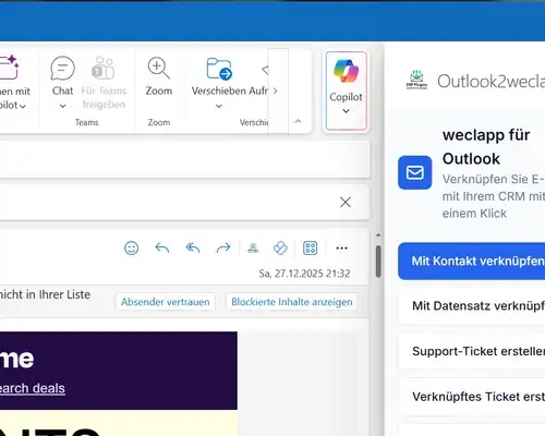 Outlook Plugin Demo